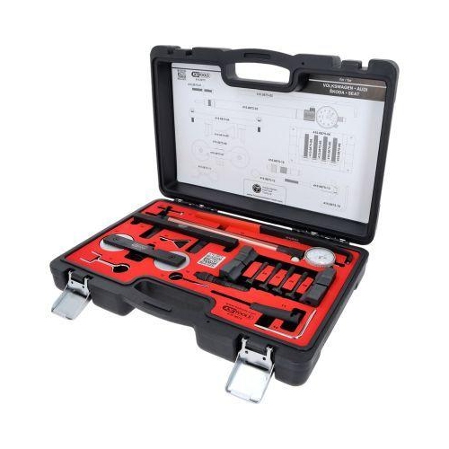 Motoreinstellwerkzeug-Satz f&uuml;r Audi, Skoda, Volkswagen, 18-tlg KS TOOLS 4100875