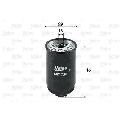 VALEO Kraftstofffilter 587720