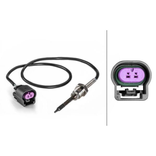 HELLA Sensor, Abgastemperatur 6PT 014 494-401