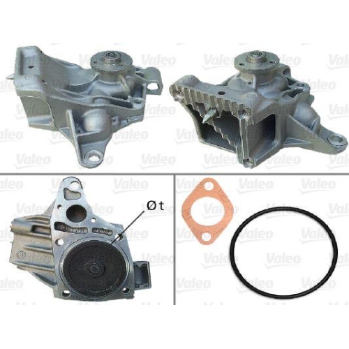 VALEO Wasserpumpe, Motorkühlung 506784