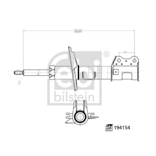 FEBI BILSTEIN Sto&szlig;d&auml;mpfer 194154