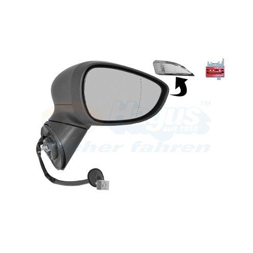 VAN WEZEL Au&szlig;enspiegel * HAGUS * 1801806