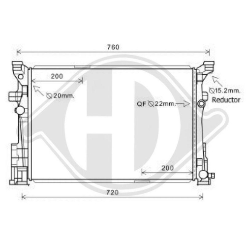 DIEDERICHS K&uuml;hler, Motork&uuml;hlung DIEDERICHS Climate DCM2440