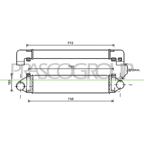 PRASCO Ladeluftk&uuml;hler PrascoSelection FD426N002