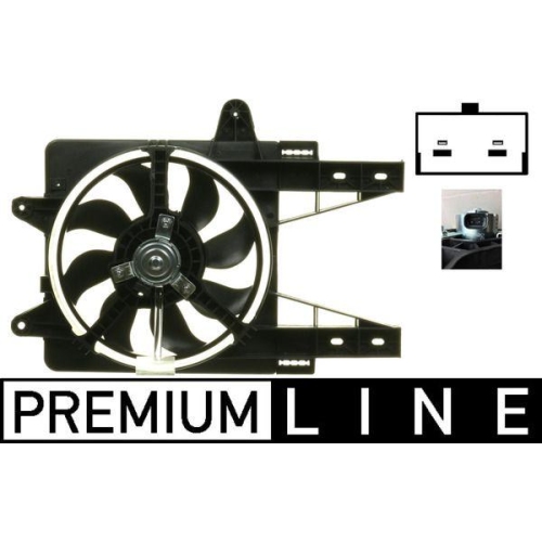 MAHLE L&uuml;fter, Motork&uuml;hlung BEHR *** PREMIUM LINE *** CFF 22 000P