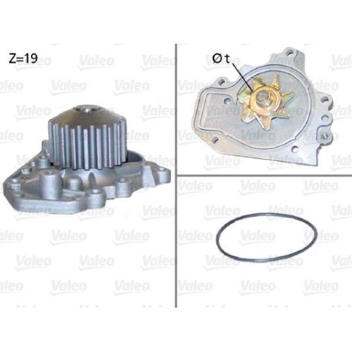 VALEO Wasserpumpe, Motork&uuml;hlung 506894