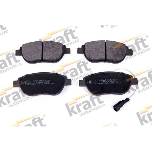 KRAFT Automotive Bremsbelagsatz, Scheibenbremse 6003322