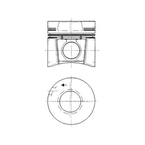 KOLBENSCHMIDT Kolben 91620600