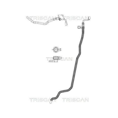 TRISCAN Hydraulikschlauch, Lenkung 8516 29089