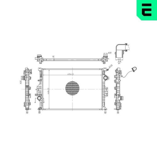 ERA K&uuml;hler, Motork&uuml;hlung 673016