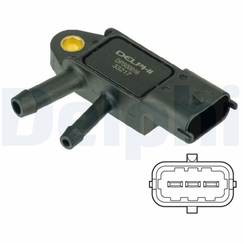 DELPHI Sensor, Abgasdruck DPS00016