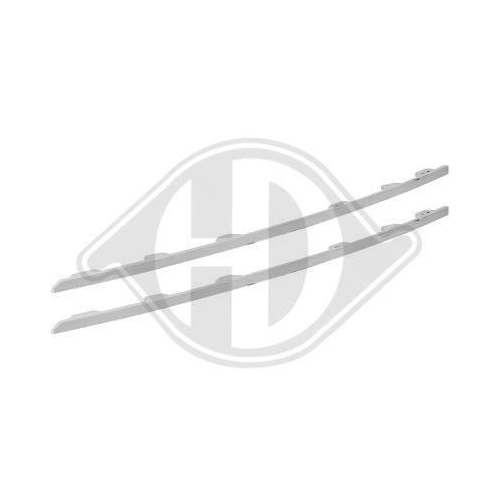 DIEDERICHS Zier-/Schutzleistensatz, K&uuml;hlergitter 4417042