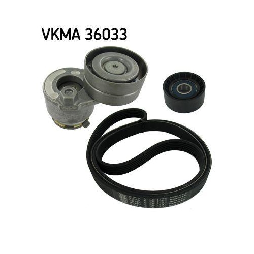 SKF Keilrippenriemensatz VKMA 36033