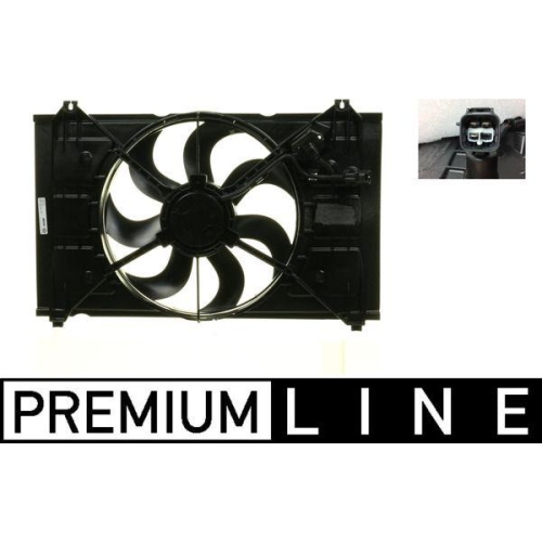 MAHLE L&uuml;fter, Motork&uuml;hlung BEHR *** PREMIUM LINE *** CFF 222 000P