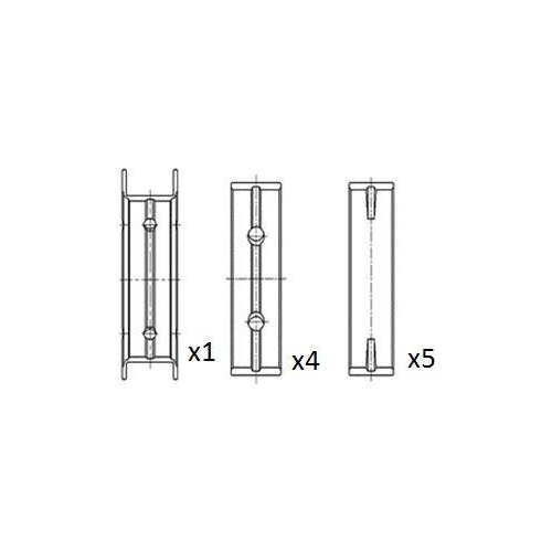 FAI AutoParts Kurbelwellenlager