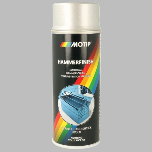 MOTIP Effektlack Hammerschlag silber 400 ml 04013