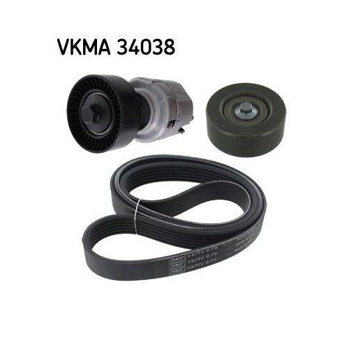 SKF Keilrippenriemensatz