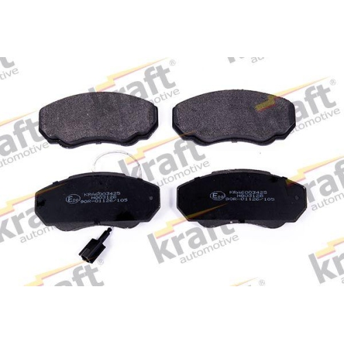 KRAFT Automotive Bremsbelagsatz, Scheibenbremse 6003425