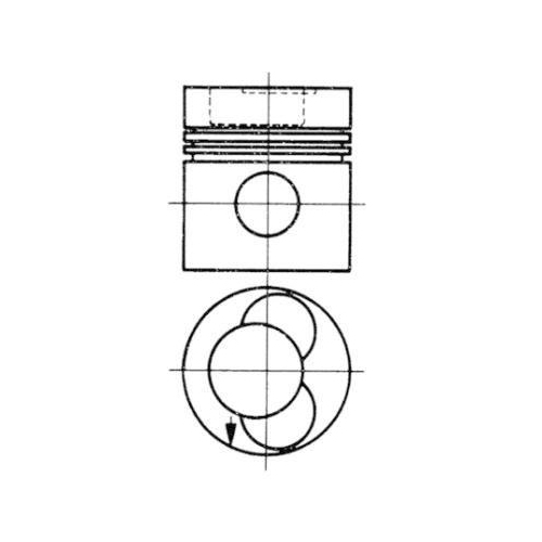 KOLBENSCHMIDT Kolben 92581620