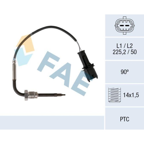 FAE Sensor, Abgastemperatur 68091