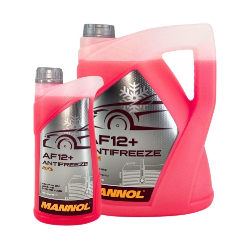 Mannol Antifreeze K&uuml;hlerfrostschutz AF12+ (-40 &deg;C) Longlife 6 Liter MN4012