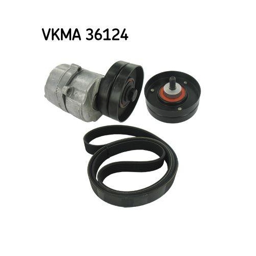 SKF Keilrippenriemensatz VKMA 36124