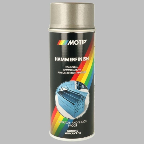 MOTIP Effektlack Hammerschlag grau 400 ml 04014