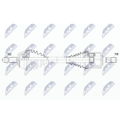 NTY Antriebswelle NPW-AR-012