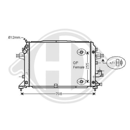 DIEDERICHS K&uuml;hler, Motork&uuml;hlung DIEDERICHS Climate DCM2683