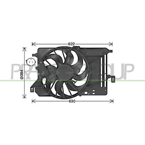 PRASCO L&uuml;fter, Motork&uuml;hlung PrascoSelection FD428F001