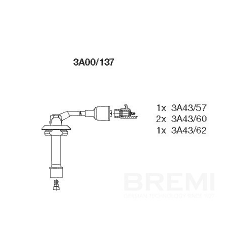 BREMI Z&uuml;ndleitungssatz 3A00/137