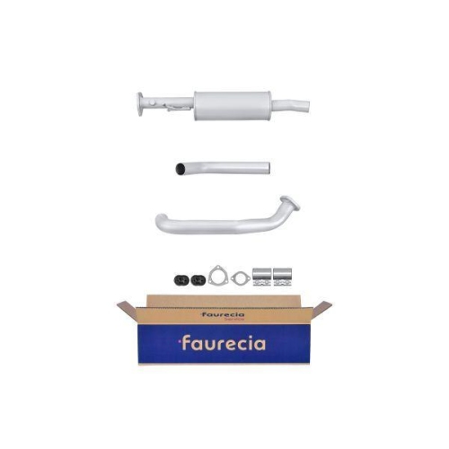 HELLA Mittelschalld&auml;mpfer Easy2Fit &ndash; PARTNERED with Faurecia 8LC 366 023-571