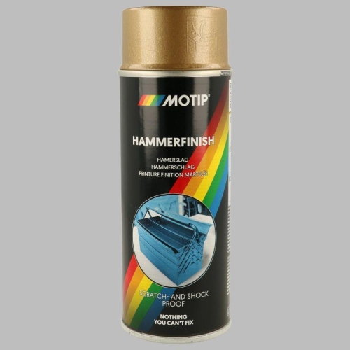 MOTIP Effektlack Hammerschlag gold 400 ml 04015