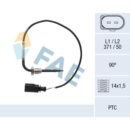 FAE Sensor, Abgastemperatur 68092