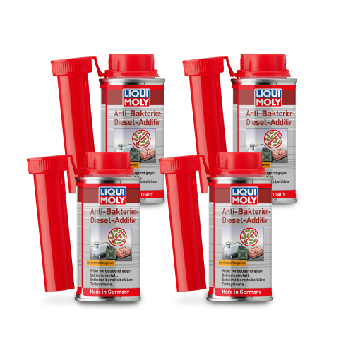 4x Liqui Moly Anti-Bakterien Diesel Additiv 125ml Dose Biozid - 21721
