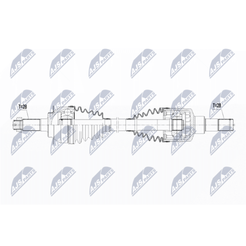 NTY Antriebswelle NPW-SU-019