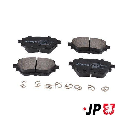 JP GROUP Bremsbelagsatz, Scheibenbremse JP 1363617710