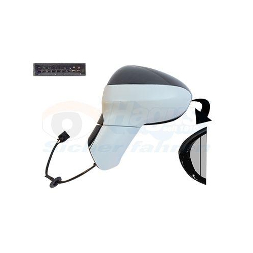 VAN WEZEL Au&szlig;enspiegel * HAGUS * 3872817