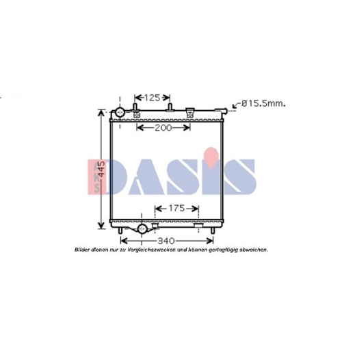 AKS DASIS K&uuml;hler, Motork&uuml;hlung 160114N