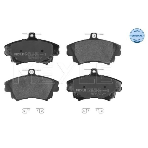 MEYLE Bremsbelagsatz, Scheibenbremse MEYLE-ORIGINAL: True to OE. 025 219 8317