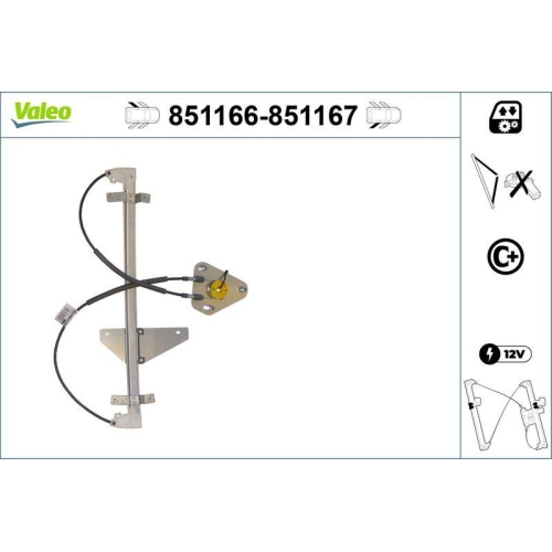 VALEO Fensterheber 851166