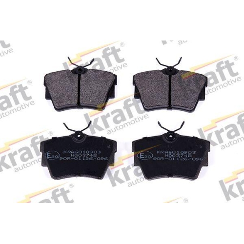KRAFT Automotive Bremsbelagsatz, Scheibenbremse 6010903