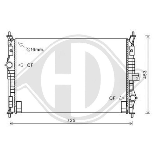 DIEDERICHS K&uuml;hler, Motork&uuml;hlung DIEDERICHS Climate DCM2823