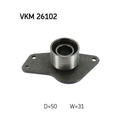 SKF Umlenk-/F&uuml;hrungsrolle, Zahnriemen VKM 26102