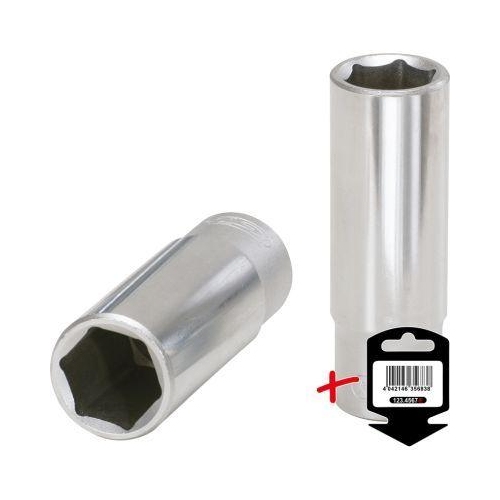 1/4 Zoll Sechskant-Stecknuss, lang, 13mm auf H&auml;nger KS TOOLS 917.1433-E