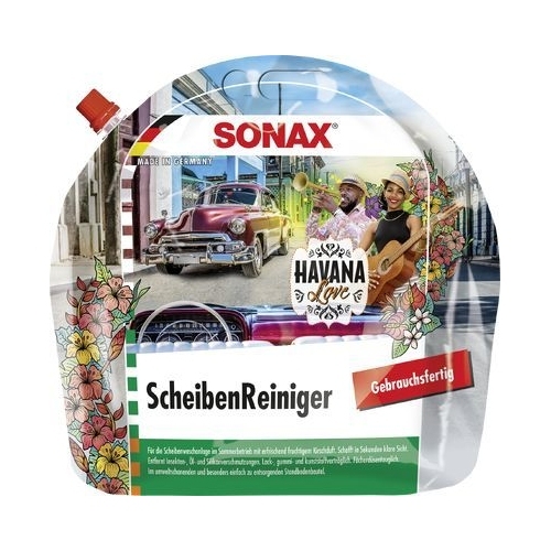SONAX Reiniger, Scheibenreinigungsanlage ScheibenReiniger gebrauchsfertig Havana Love