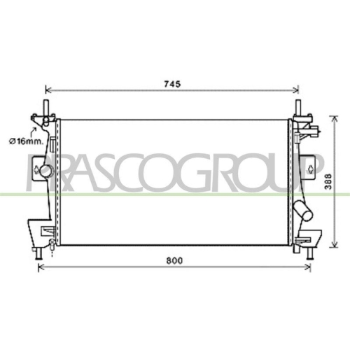 PRASCO K&uuml;hler, Motork&uuml;hlung PrascoSelection FD428R002