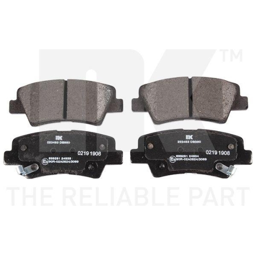 NK Bremsbelagsatz, Scheibenbremse 223463