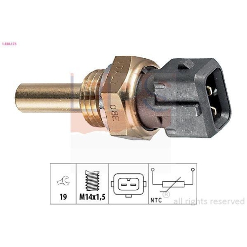 EPS Sensor, Kühlmitteltemperatur Made in Italy - OE Equivalent