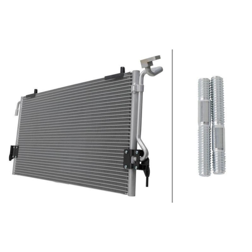 HELLA Kondensator, Klimaanlage >>> Easy2Fit <<< 8FC 366 222-941